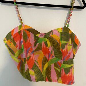FARM RIO For Anthropologie Cropped Top